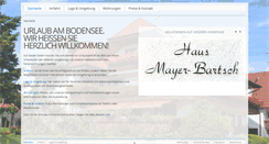 Desktop Screenshot of haus-mayer-bartsch.de