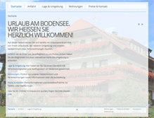 Tablet Screenshot of haus-mayer-bartsch.de